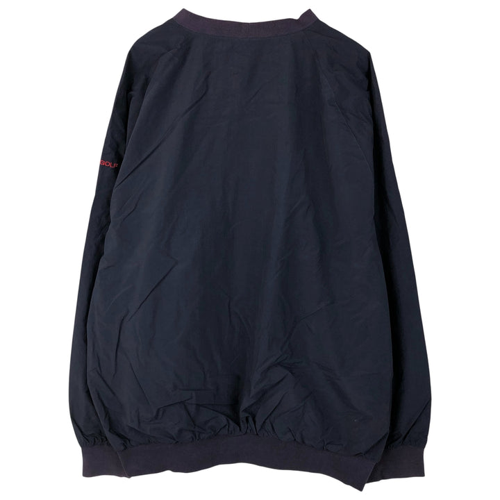 Ralph Lauren POLO by Ralph Lauren nylon pullover, men's size L Nylon navy blue type Vintage Second Hand