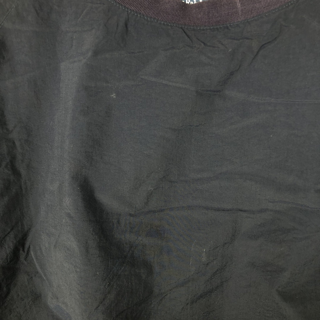 Ralph Lauren POLO by Ralph Lauren nylon pullover, men's size L Nylon navy blue type Vintage Second Hand