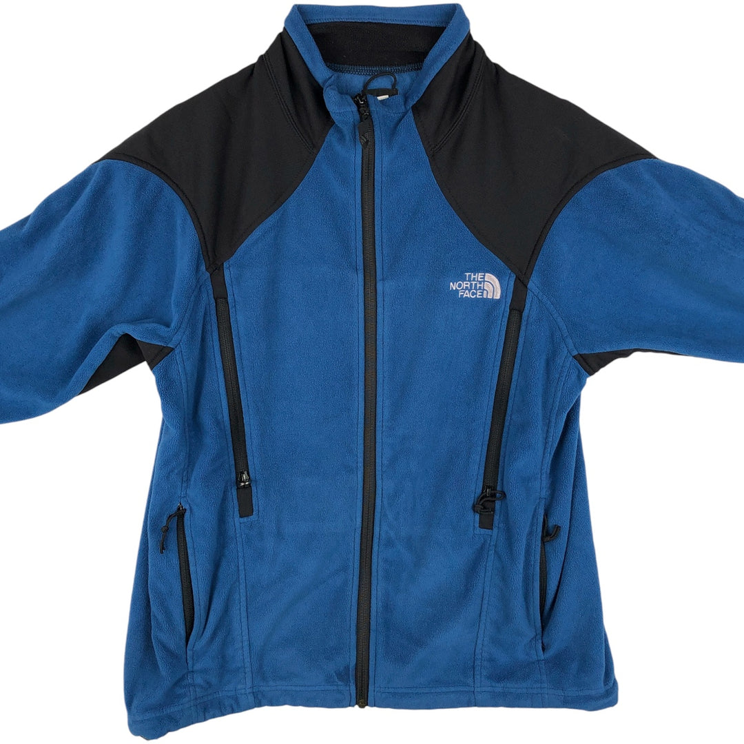 2000'S The North Face Nylon and Fleece Jacket, Men's Size Medium polyester blue type Vintage Second Hand