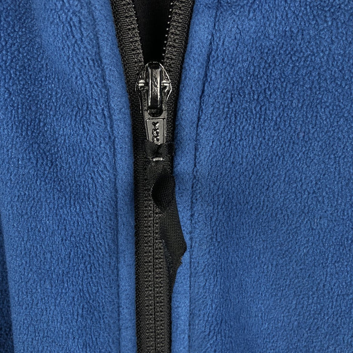 2000'S The North Face Nylon and Fleece Jacket, Men's Size Medium polyester blue type Vintage Second Hand