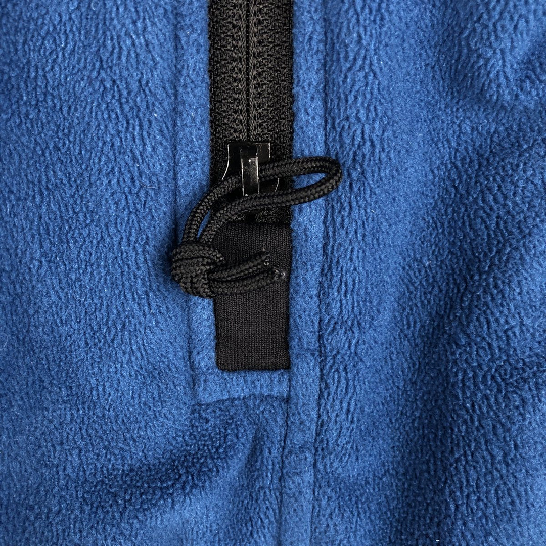 2000'S The North Face Nylon and Fleece Jacket, Men's Size Medium polyester blue type Vintage Second Hand