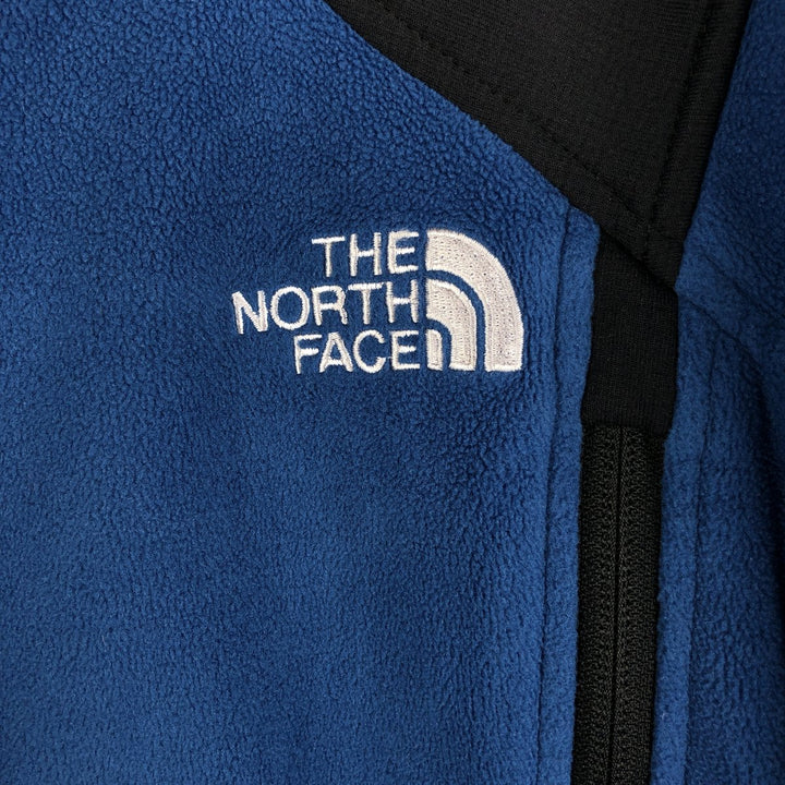 2000'S The North Face Nylon and Fleece Jacket, Men's Size Medium polyester blue type Vintage Second Hand