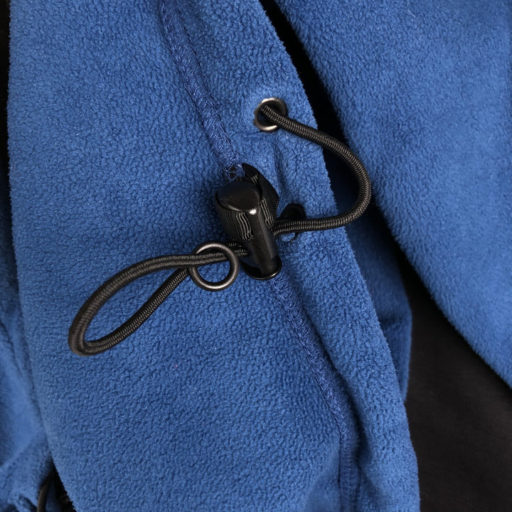 2000'S The North Face Nylon and Fleece Jacket, Men's Size Medium polyester blue type Vintage Second Hand
