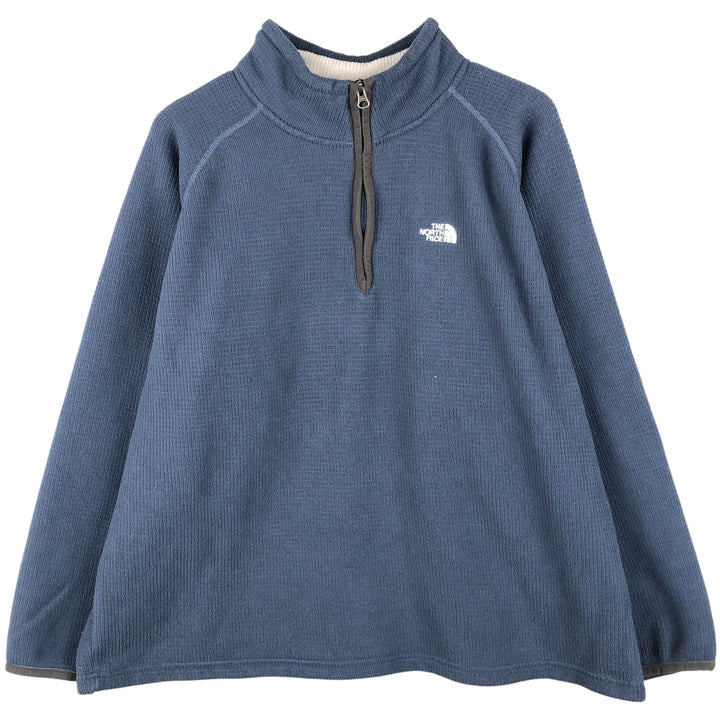 The North Face A5 Series Half-Zip Fleece Pullover, Men's XL polyester Navy blue Vintage Second Hand