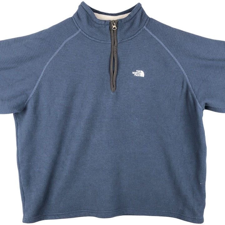 The North Face A5 Series Half-Zip Fleece Pullover, Men's XL polyester Navy blue Vintage Second Hand