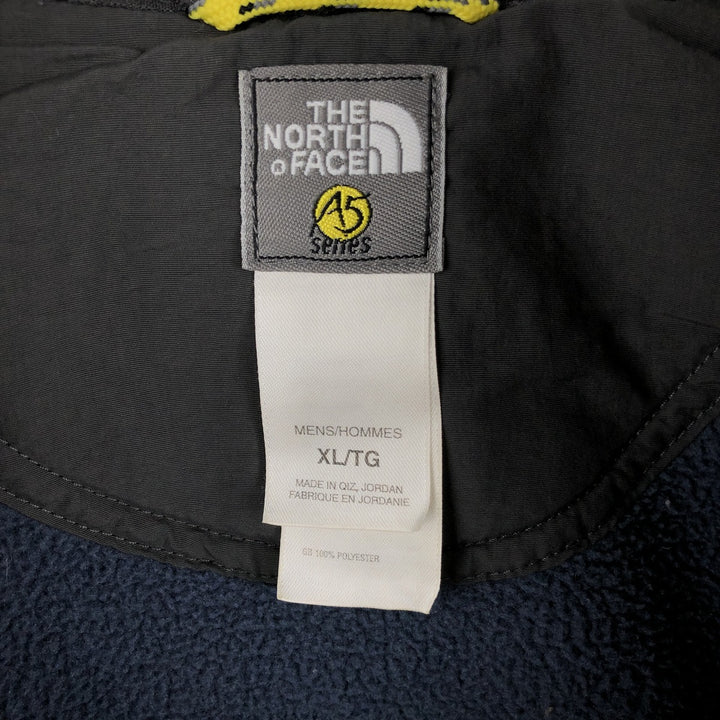 The North Face A5 Series Half-Zip Fleece Pullover, Men's XL polyester Navy blue Vintage Second Hand