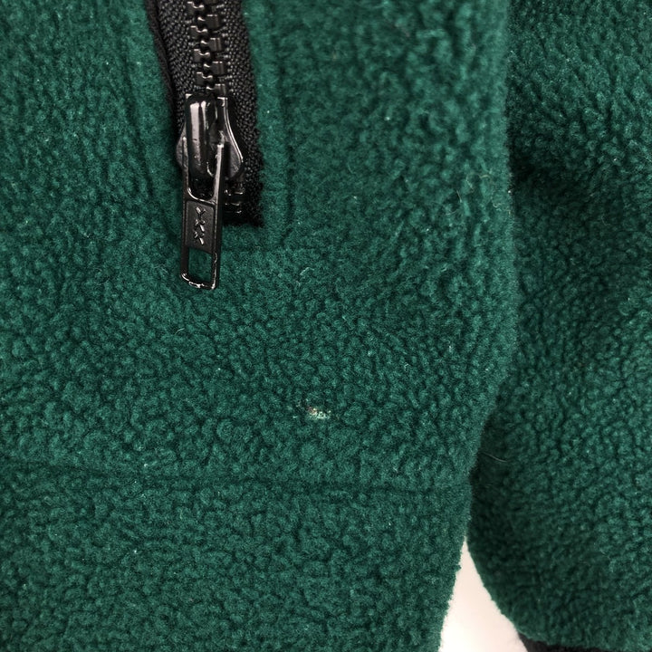 90s-00'S Cabelas Fleece Full-Zip Hoodie, Made in USA, Men's XL polyester green type Vintage Second Hand