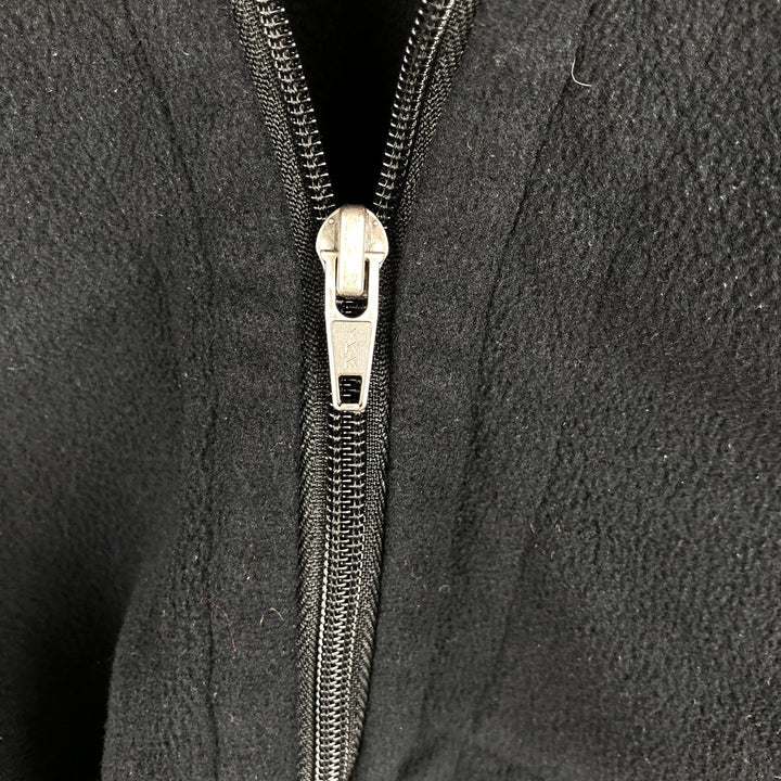 2000'S Patagonia Micro Synchilla Fleece Jacket 26511F5, Men's Size Small polyester black type Vintage Second Hand