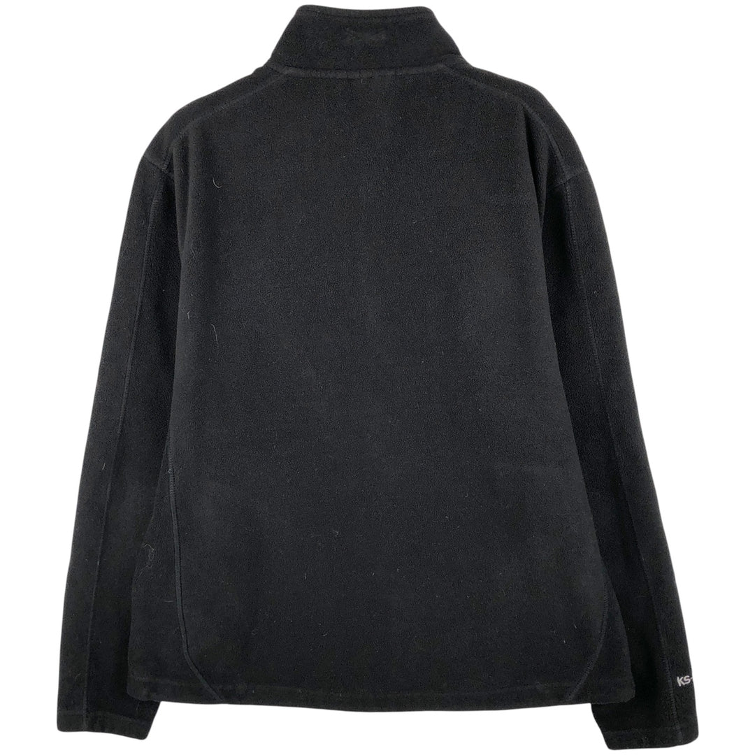 Karrimor fleece jacket, men's size M polyester black type Vintage Second Hand