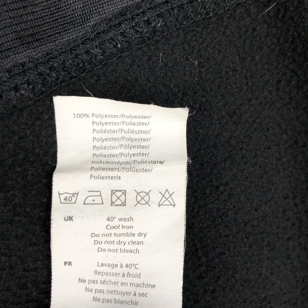 Karrimor fleece jacket, men's size M polyester black type Vintage Second Hand