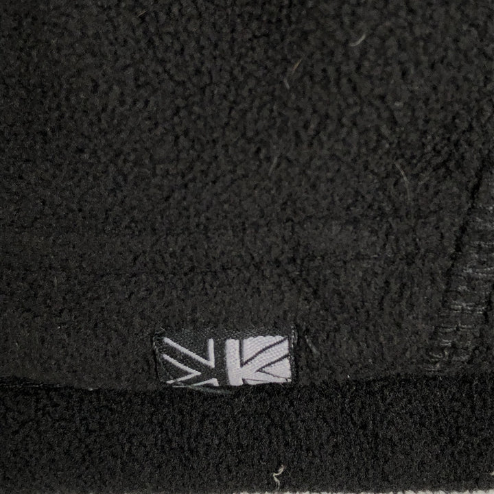 Karrimor fleece jacket, men's size M polyester black type Vintage Second Hand
