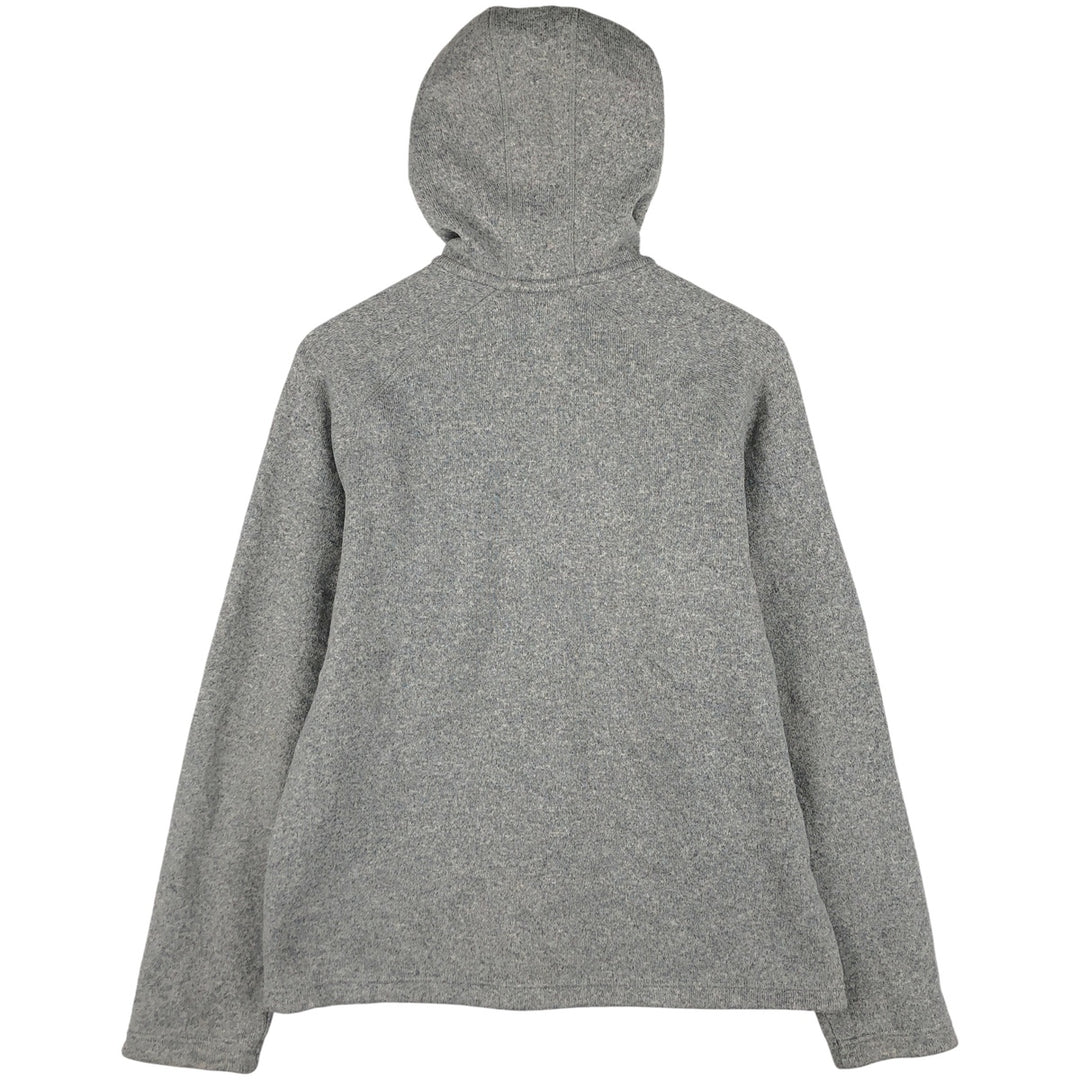 Patagonia Better Sweater Hoody 25862FA12 Fleece Full-Zip Hoodie, Men's Size L polyester gray type Vintage Second Hand