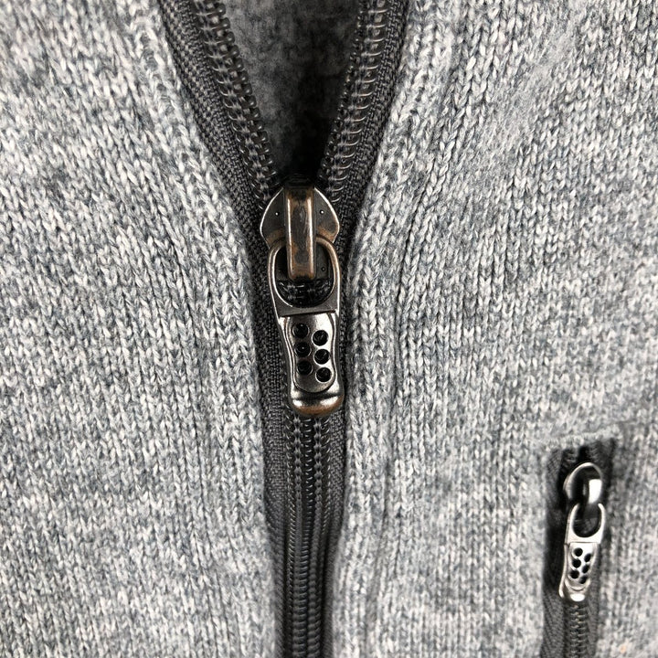 Patagonia Better Sweater Hoody 25862FA12 Fleece Full-Zip Hoodie, Men's Size L polyester gray type Vintage Second Hand