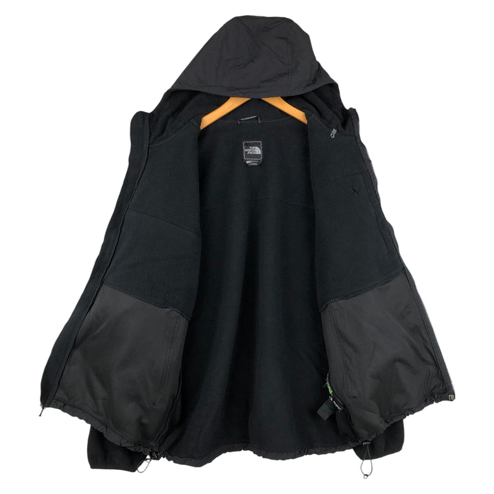 The North Face Denali Jacket, Nylon and Fleece Parka, Men's XL recycled polyester black type Vintage Second Hand