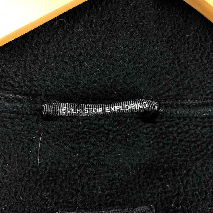 The North Face Denali Jacket, Nylon and Fleece Parka, Men's XL recycled polyester black type Vintage Second Hand