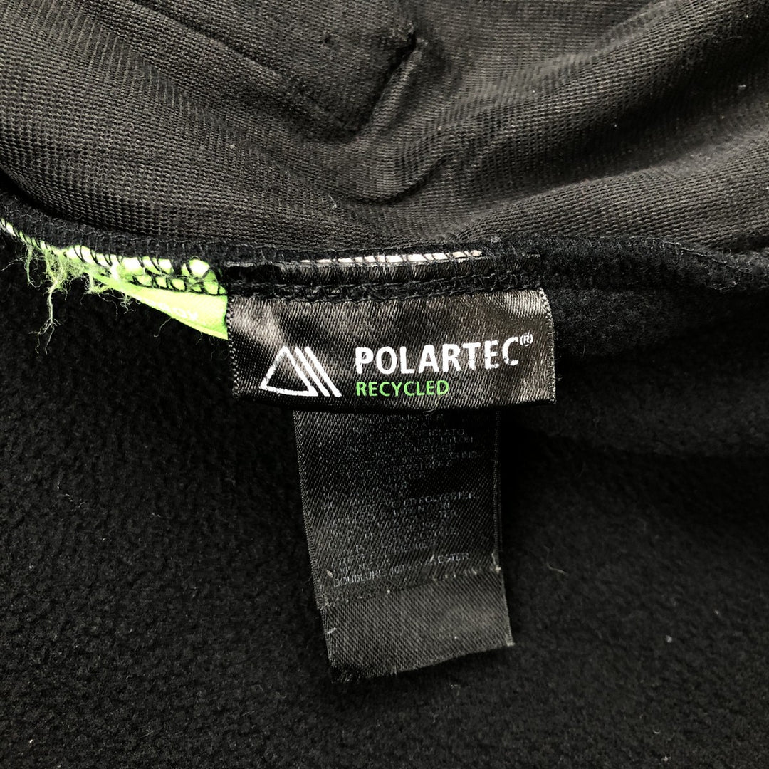 The North Face Denali Jacket, Nylon and Fleece Parka, Men's XL recycled polyester black type Vintage Second Hand