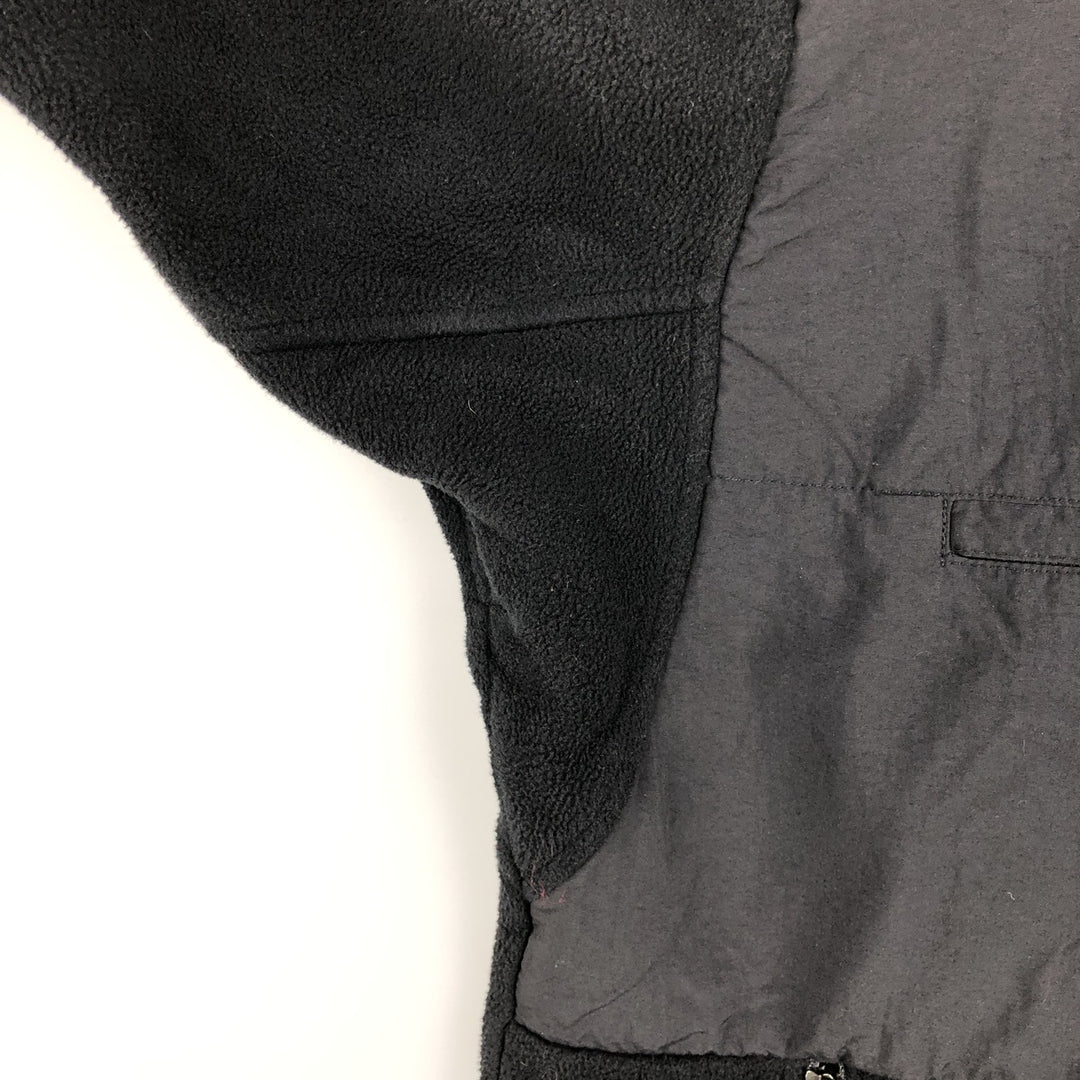 The North Face Denali Jacket, Nylon and Fleece Parka, Men's XL recycled polyester black type Vintage Second Hand