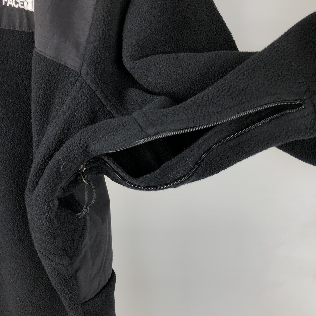 The North Face Denali Jacket, Nylon and Fleece Parka, Men's XL recycled polyester black type Vintage Second Hand