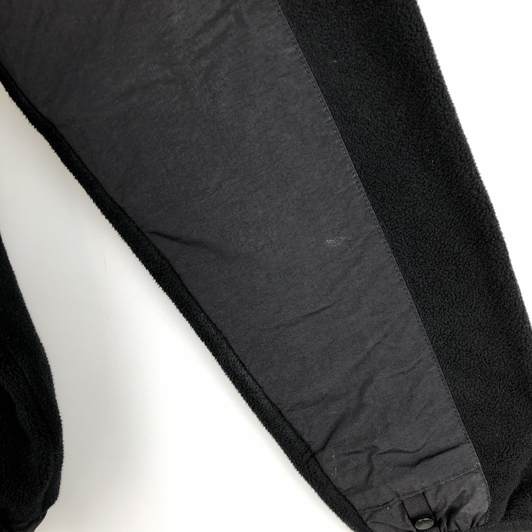 The North Face Denali Jacket, Nylon and Fleece Parka, Men's XL recycled polyester black type Vintage Second Hand