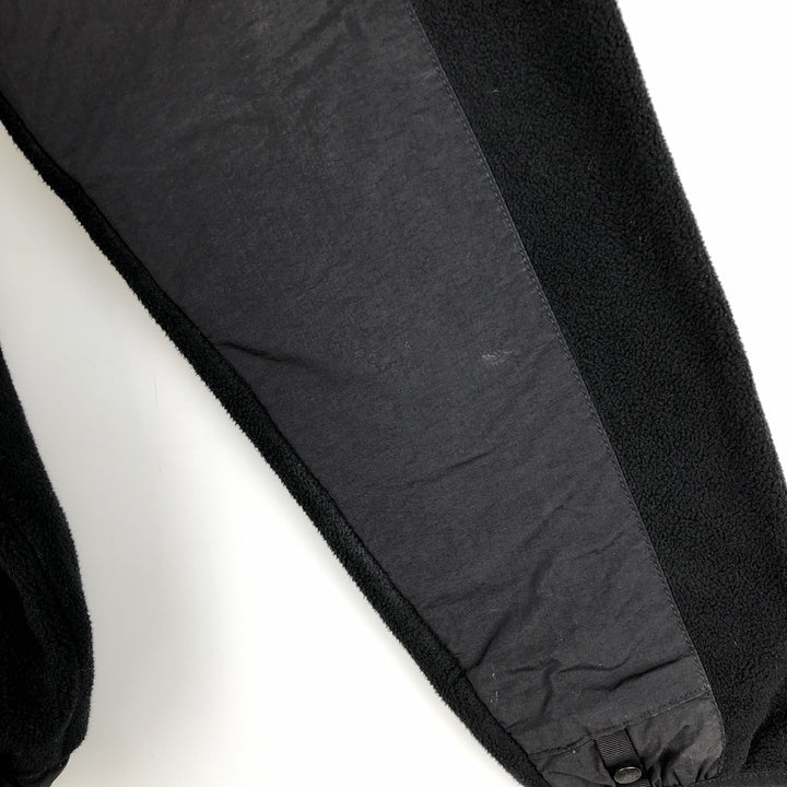 The North Face Denali Jacket, Nylon and Fleece Parka, Men's XL recycled polyester black type Vintage Second Hand