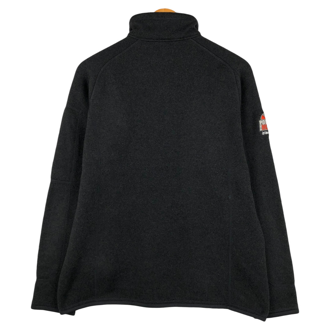 Patagonia Better Sweater PO 25617FA16 Fleece Pullover, Men's XL polyester Charcoal Vintage Second Hand