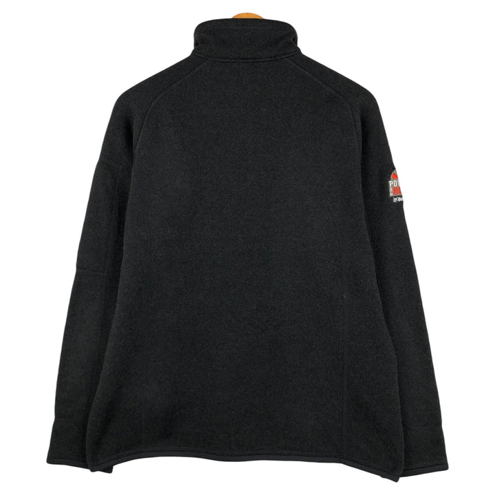 Patagonia Better Sweater PO 25617FA16 Fleece Pullover, Men's XL polyester Charcoal Vintage Second Hand