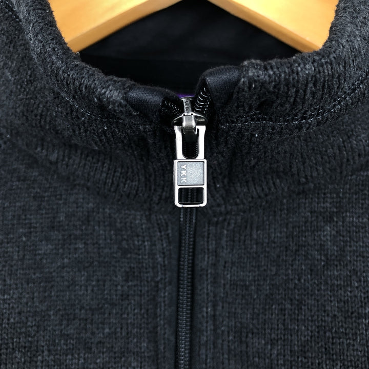Patagonia Better Sweater PO 25617FA16 Fleece Pullover, Men's XL polyester Charcoal Vintage Second Hand