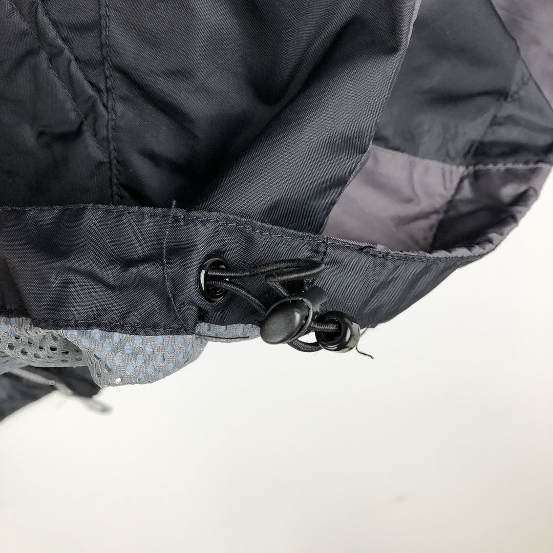 Columbia Mountain Parka Shell Jacket Men's XL Size Nylon black type Vintage Second Hand