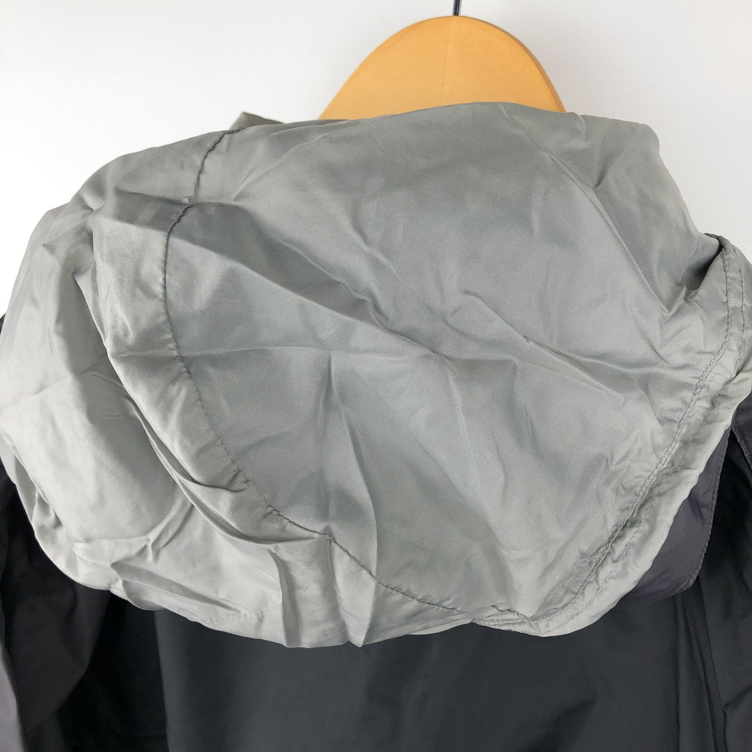 Columbia Mountain Parka Shell Jacket Men's XL Size Nylon black type Vintage Second Hand