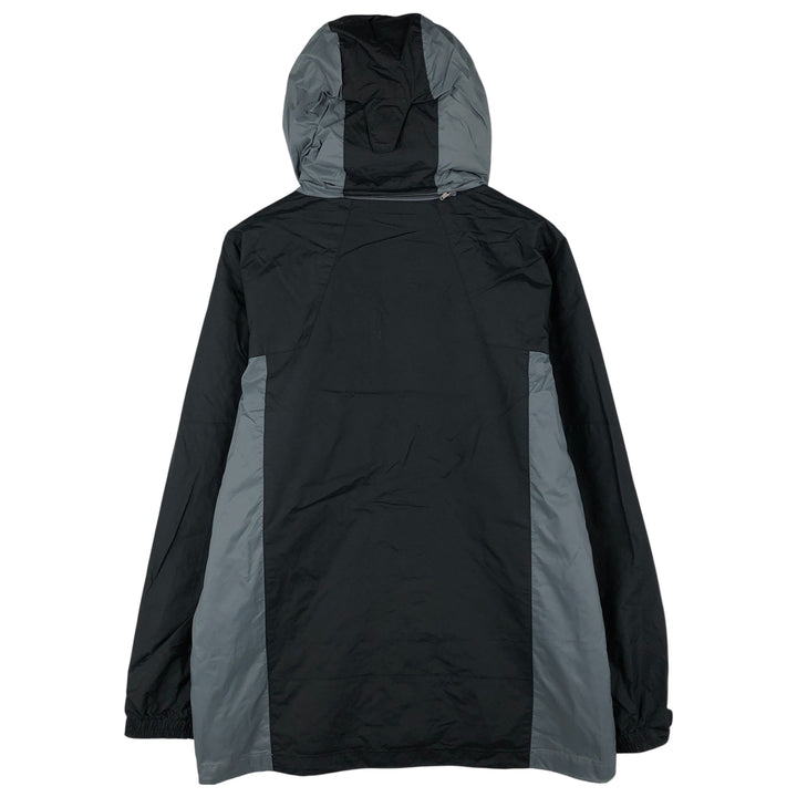Columbia Mountain Parka Shell Jacket, Men's Size M Nylon black type Vintage Second Hand