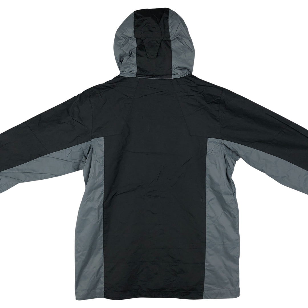 Columbia Mountain Parka Shell Jacket, Men's Size M Nylon black type Vintage Second Hand