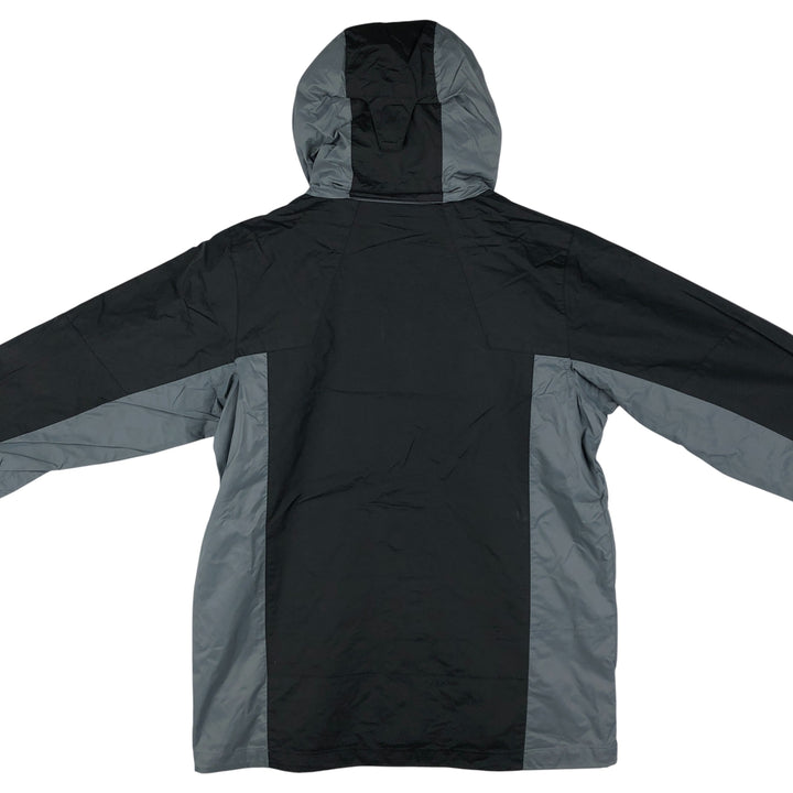 Columbia Mountain Parka Shell Jacket, Men's Size M Nylon black type Vintage Second Hand