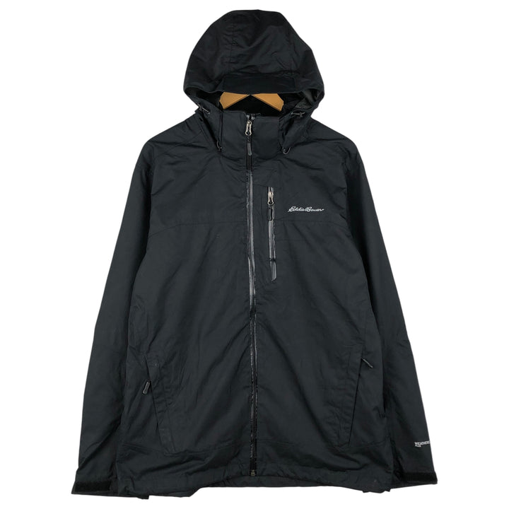 Eddie Bauer Windbreaker Men's M size polyester black type Vintage Second Hand
