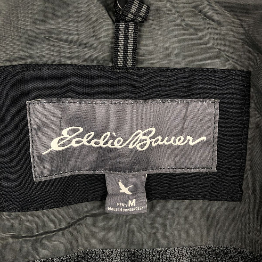Eddie Bauer Windbreaker Men's M size polyester black type Vintage Second Hand