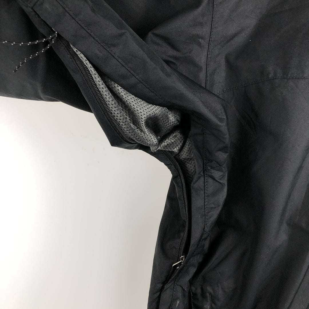 Eddie Bauer Windbreaker Men's M size polyester black type Vintage Second Hand