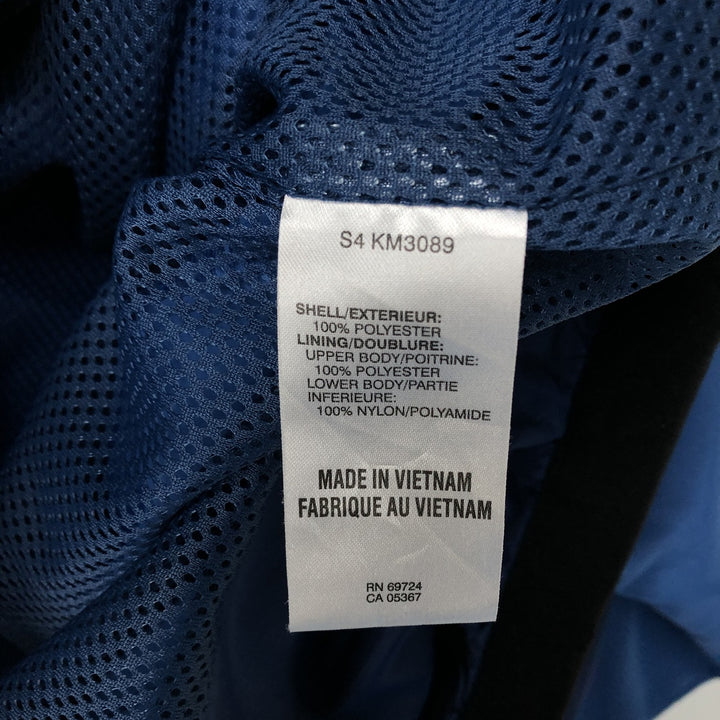 90s-00'S Columbia Half-Zip Anorak Parka, Men's Size L polyester blue type Vintage Second Hand