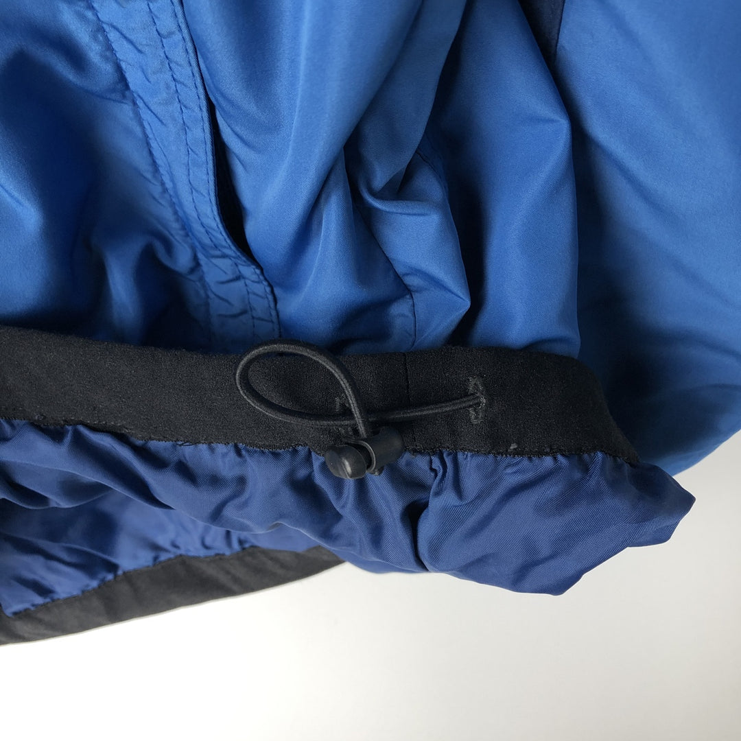 90s-00'S Columbia Half-Zip Anorak Parka, Men's Size L polyester blue type Vintage Second Hand