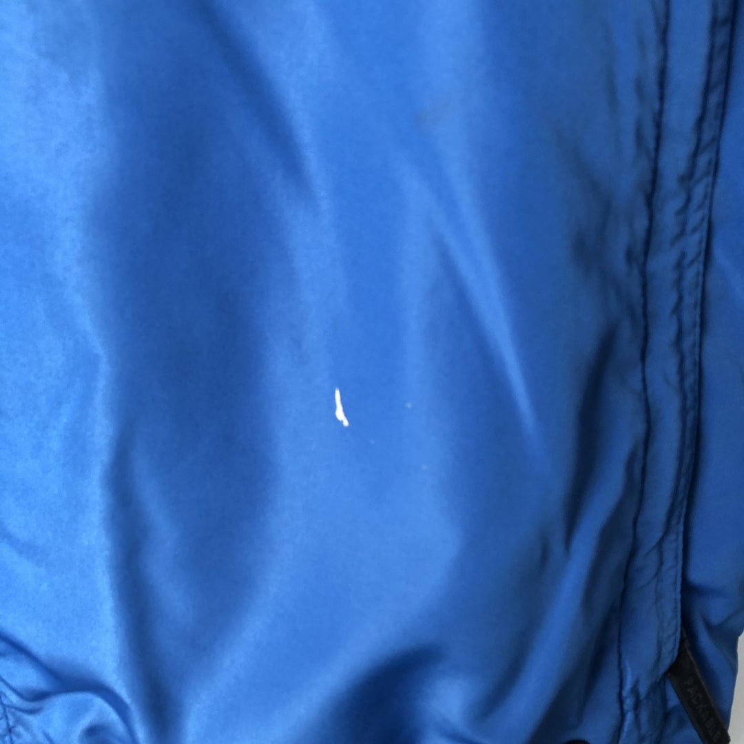 90s-00'S Columbia Half-Zip Anorak Parka, Men's Size L polyester blue type Vintage Second Hand