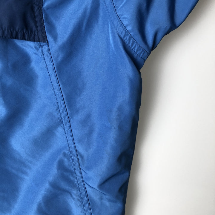 90s-00'S Columbia Half-Zip Anorak Parka, Men's Size L polyester blue type Vintage Second Hand