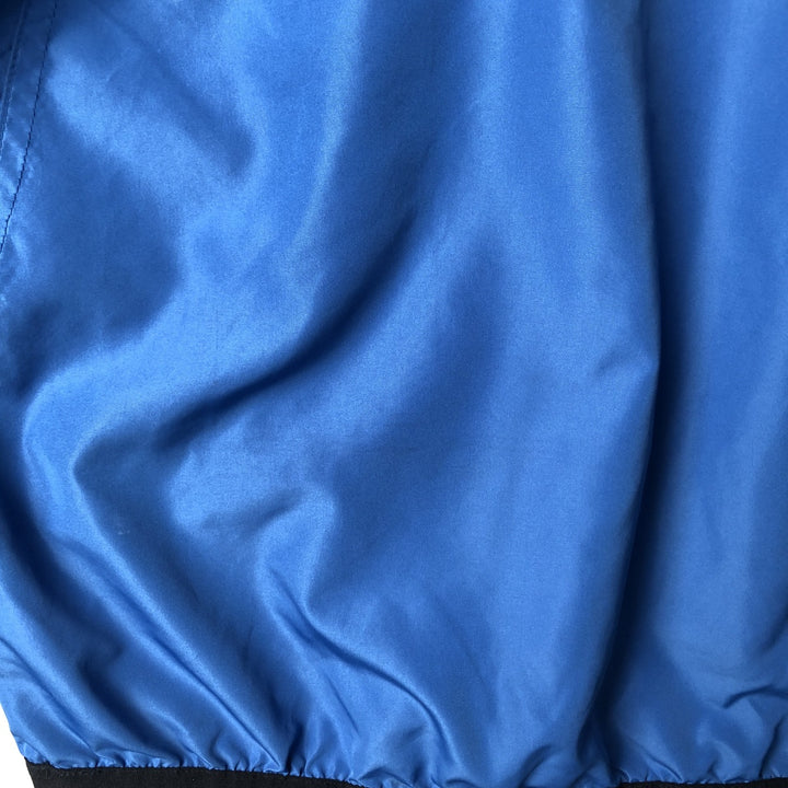 90s-00'S Columbia Half-Zip Anorak Parka, Men's Size L polyester blue type Vintage Second Hand