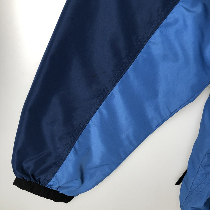 90s-00'S Columbia Half-Zip Anorak Parka, Men's Size L polyester blue type Vintage Second Hand