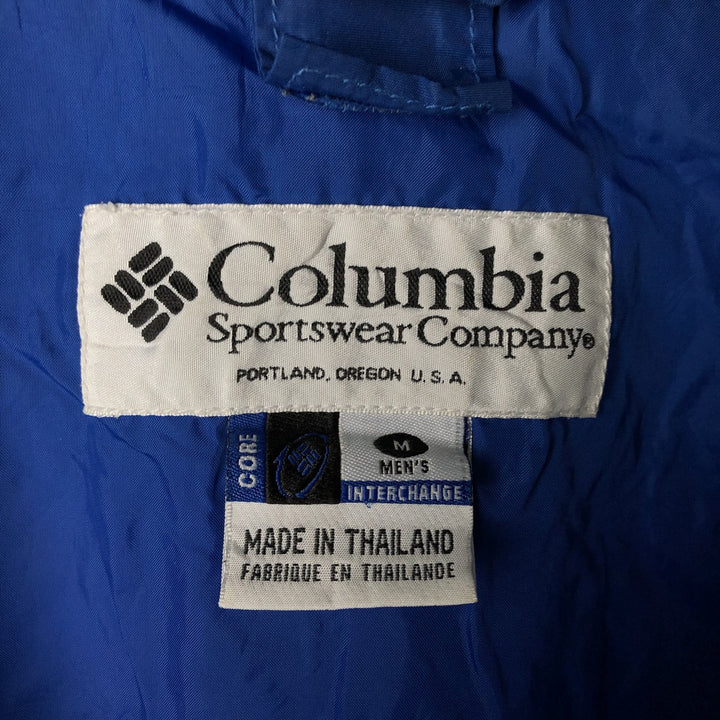 90s~00'S Columbia Mountain Parka Shell Jacket Men's M size unclear blue type Vintage Second Hand