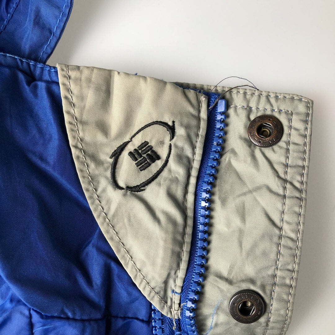 90s~00'S Columbia Mountain Parka Shell Jacket Men's M size unclear blue type Vintage Second Hand