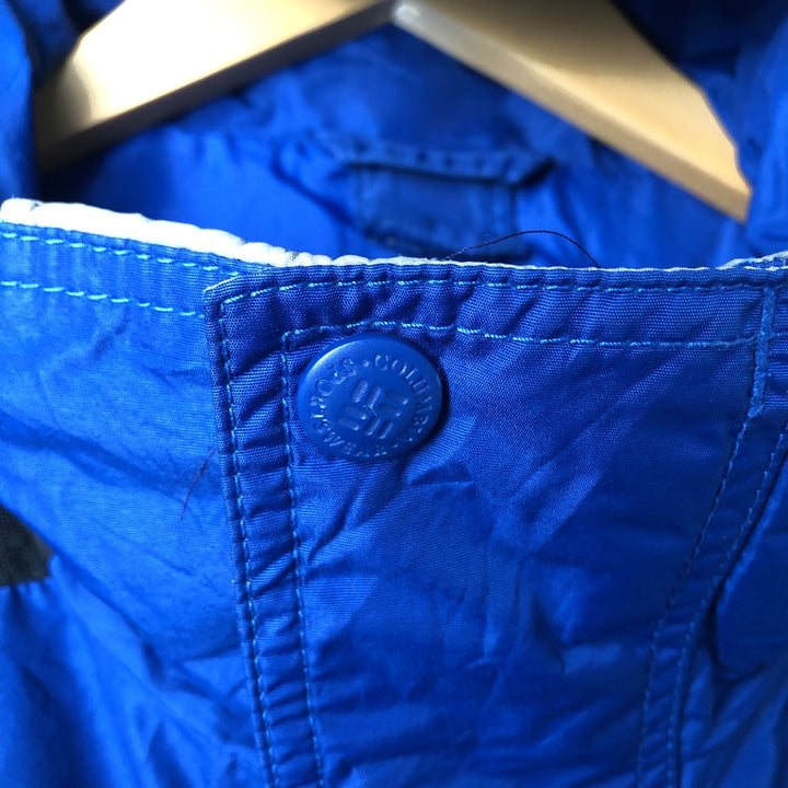 90s~00'S Columbia Mountain Parka Shell Jacket Men's M size unclear blue type Vintage Second Hand