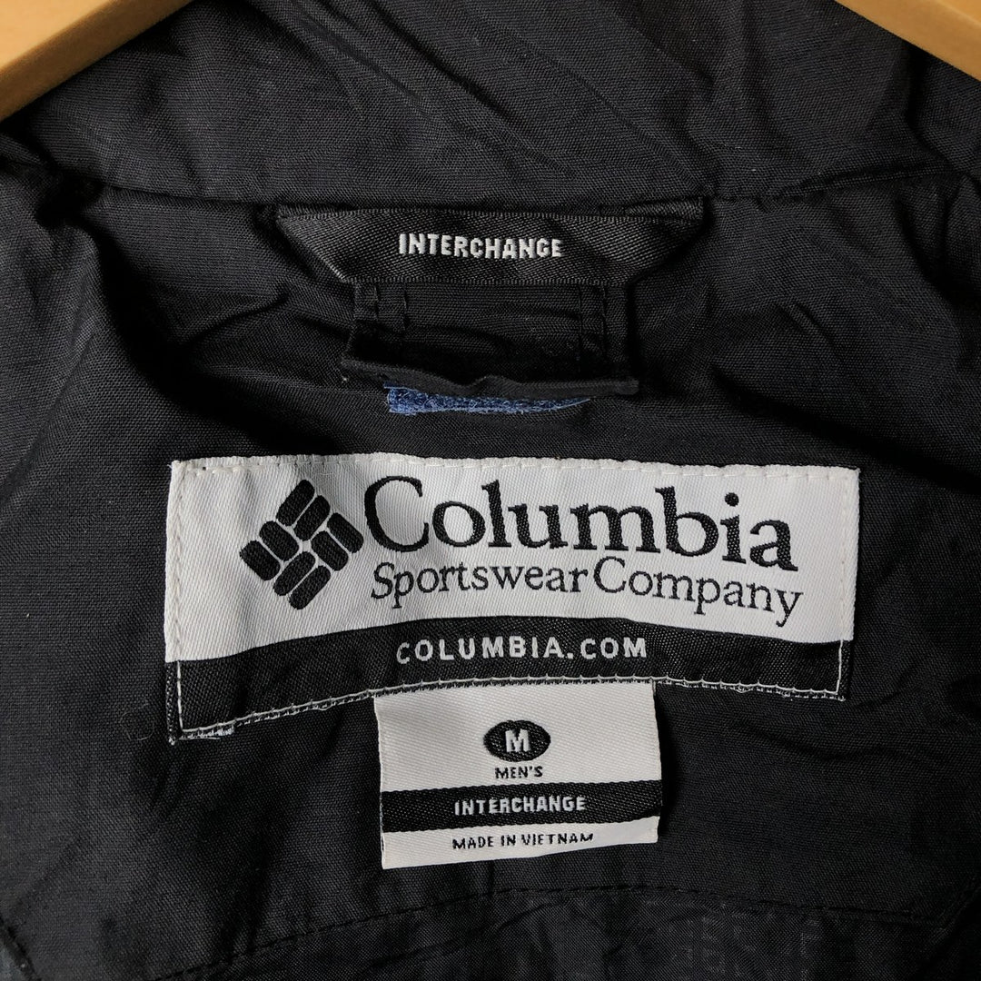 Columbia Mountain Jacket, Shell Jacket, Men's Size M Nylon blue type Vintage Second Hand