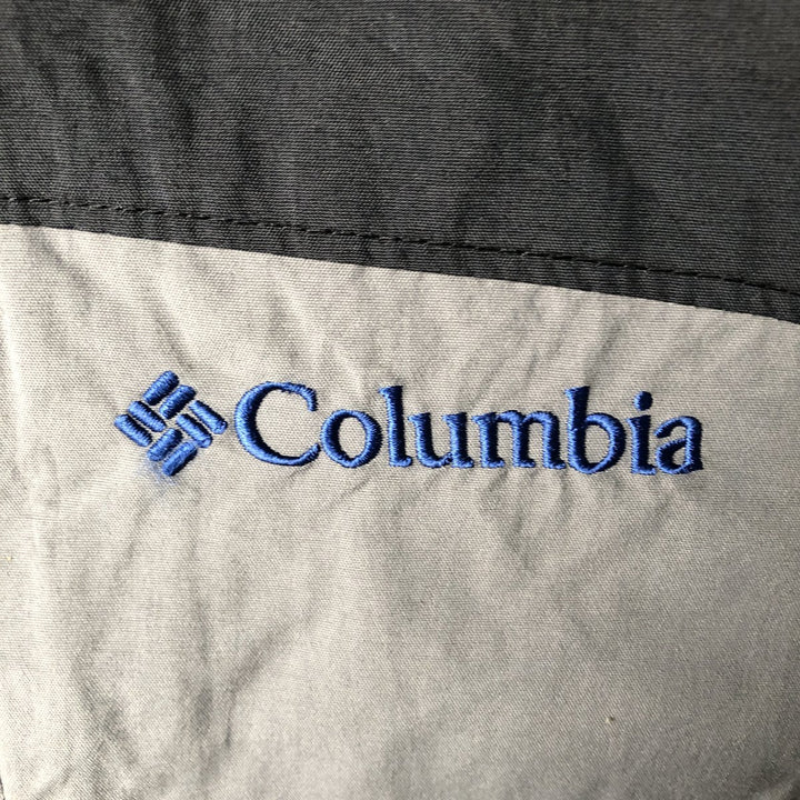Columbia Mountain Jacket, Shell Jacket, Men's Size M Nylon blue type Vintage Second Hand