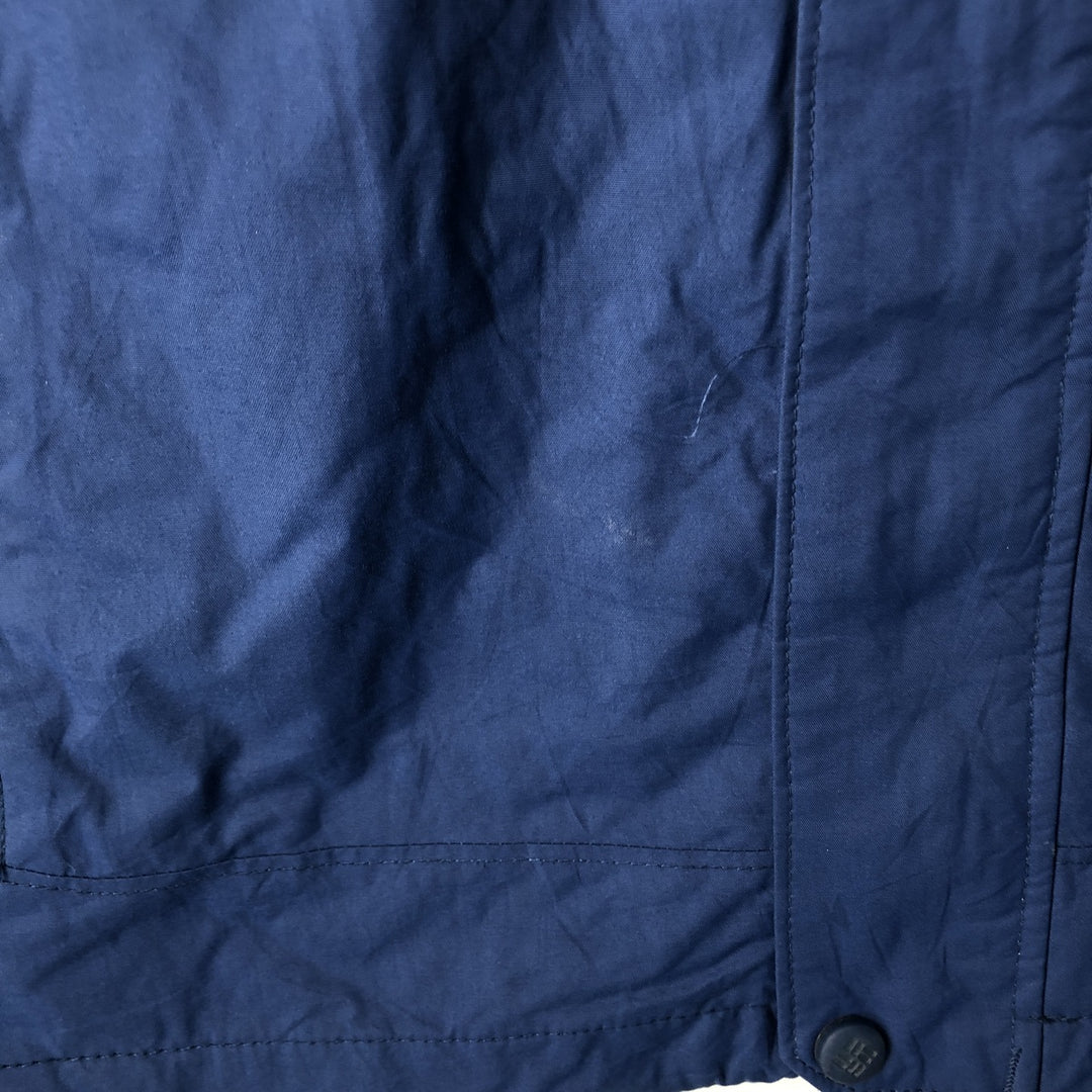 Columbia Mountain Jacket, Shell Jacket, Men's Size M Nylon blue type Vintage Second Hand