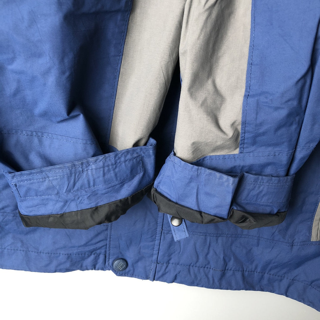 Columbia Mountain Jacket, Shell Jacket, Men's Size M Nylon blue type Vintage Second Hand
