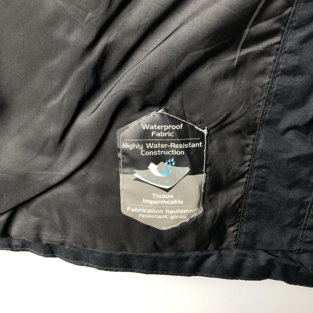 Columbia Mountain Parka Shell Jacket, Men's Size M Nylon black type Vintage Second Hand