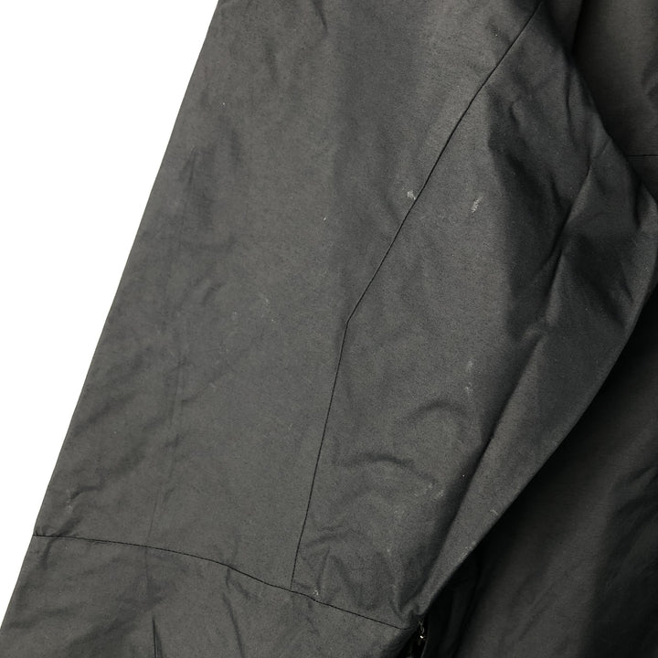 Columbia Mountain Parka Shell Jacket, Men's Size M Nylon black type Vintage Second Hand